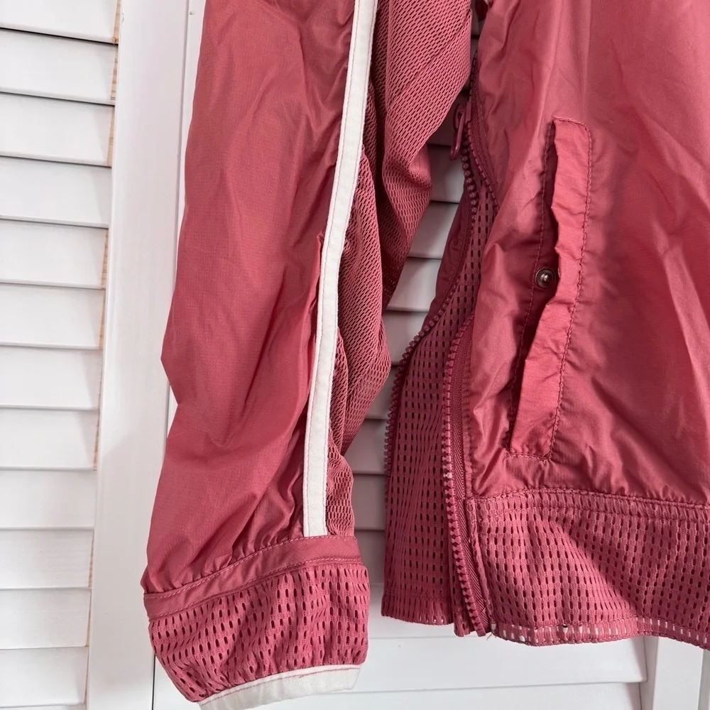 Free People Movement Rose June Windbreaker Track Jacket Mesh Lightweight XS